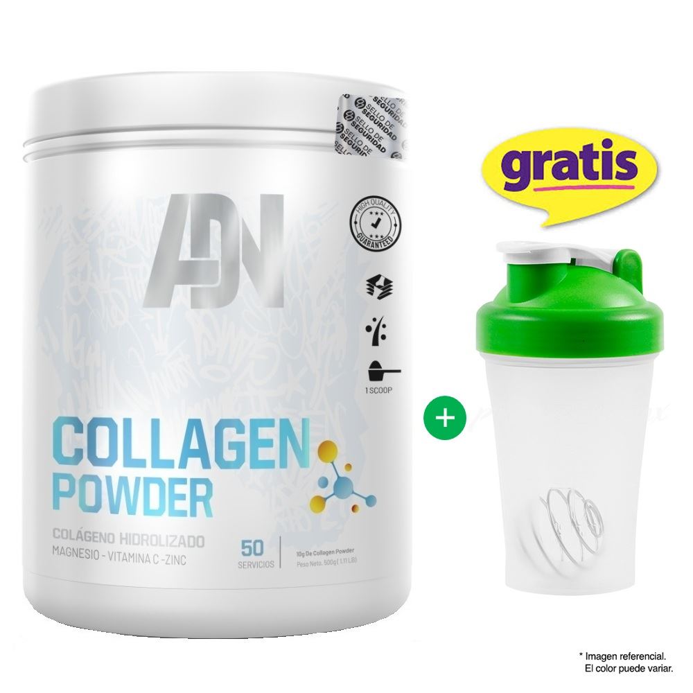Colágeno Hidrolizado Collagen Powder 500 g Naranja